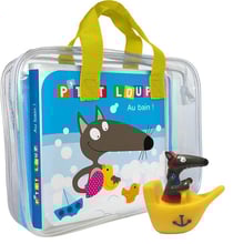 Ma valisette de bain P'tit Loup avec jouet - au bain !