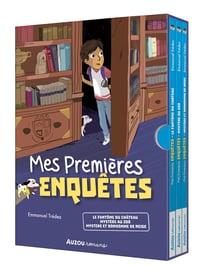 Mes premières enquêtes : coffret Tomes 1 à 3 : le fantôme du château - mystère au zoo - mystère et bonhomme de neige