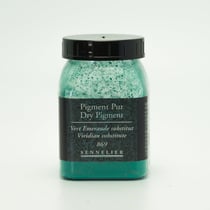 Pot de pigment - vert émeraude substitut n°869