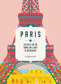 Paris, la ville en 3D dans un livre à découper