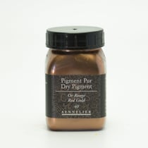 Pot de pigment - or rouge