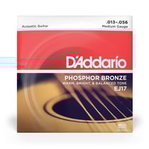 D'Addario EJ17 - Cordes en bronze phosphoreux guitare acoustique - .013 - .056