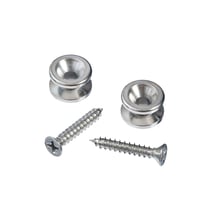 Planet Waves - Lot de 2 straplocks chromés - EP202