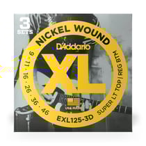Pack de 3 jeux EXL 125 - D'Addario