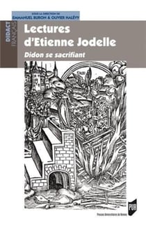 Lectures d'Etienne Jodelle - Didon se sacrifiant