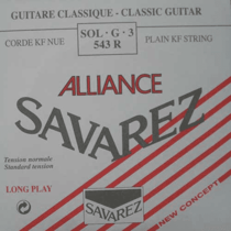 Corde guitare classique SOL-3 - 543J rouge - Savarez