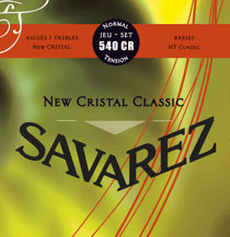 Jeu de cordes 540CR Cristal classic rouge