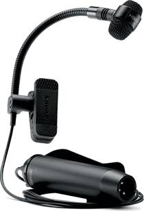 Shure PGA98H-XLR - Micro statique cardioïde pour instrument à vent - Noir