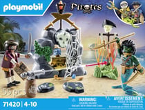 Pirate avec trésor