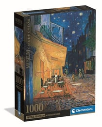 Puzzle 1000 pièces - Van Gogh Terrace - Clementoni