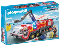 Pompiers et véhicule aéroportuaire  - Playmobil® - City Action - 5337