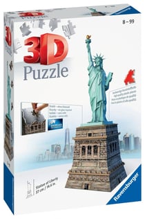 Puzzle 3D 118 pièces - Statue de la Liberté - Ravensburger