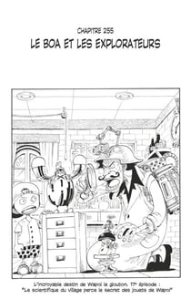 One Piece édition originale - Chapitre 255 - Le boa et les explorateurs