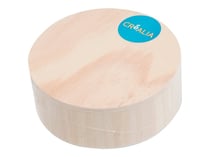 Boîte à bijoux ronde avec miroir Créalia Ø 15 cm