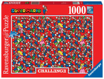 Ravensburger Puzzle 1000 pièces - Super Mario (Challenge Puzzle)