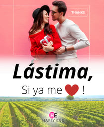 Lástima, si ya me amas !