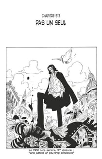 One Piece édition originale - Chapitre 513 - Pas un seul