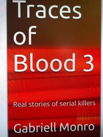 New crime books "Traces of blood-3" by Gabriell Monro.
