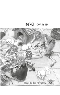 One Piece édition originale - Chapitre 284 - Merci