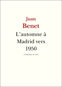 L'automne à Madrid vers 1950