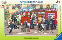Puzzle Ma voiture de pompier - 15 pièces - Ravensburger