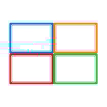 16 étiquettes ultra-résistantes rectangulaires - Avery - 4,4 x 6,4 cm