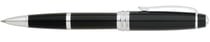 Stylo roller convertible - Bailey Laque Noire - Pointe moyenne - Cross