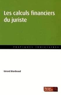 Les calculs financiers du juriste