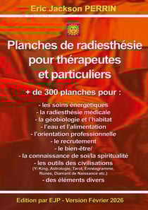 Planches de radiesthésie pour thérapeutes et particuliers
