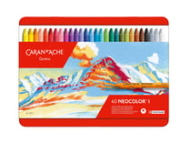 Boîte métal 40 craies NEOCOLOR® I - Caran d'Ache