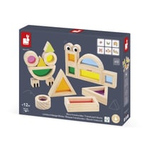 Lot de 18 blocs Sensorielle - Janod