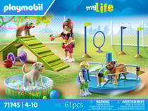 Playmobil - Aire de jeux pour chiens et personnages - 71745