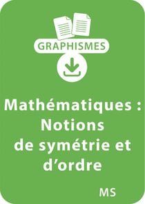Graphismes et mathématiques - MS - Première approche des notions de symétrie et d'ordre - Une série de 4 fiches à télécharger