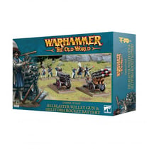 Empire of Man: Helblaster Volley Gun & Helstorm Rocket Battery - Warhammer The Old World
