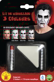 Kit De Maquillage Blanc Et Noi