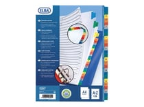 Lot de 26 intercalaires A4 - Carton - Oxford