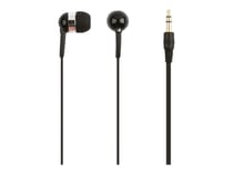 Ecouteurs filaires intra-auriculaires Cultura - noir