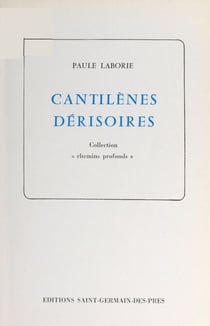 Cantilènes dérisoires