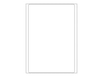 32 étiquettes blanches - 100x149mm