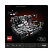 Diorama de la poursuite dans les tranchées de l’Étoile de la Mort - LEGO® Star Wars - 75329