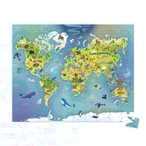 Puzzle Monde - 100 Pièces