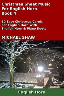 Christmas Sheet Music For English Horn - Book 4