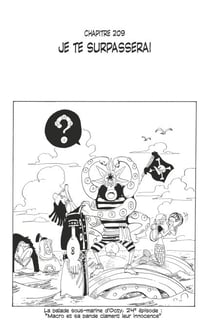 One Piece édition originale - Chapitre 209 - Je te surpasserai