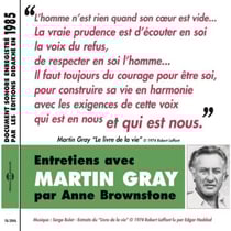 Entretiens avec Martin Gray. Le livre de la vie