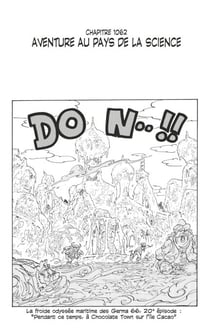 One Piece édition originale - Chapitre 1062 - Aventure au pays de la science