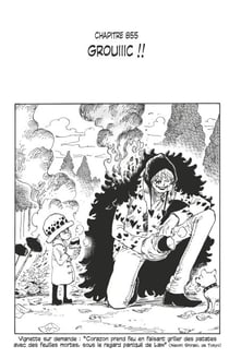 One Piece édition originale - Chapitre 855 - Grouiiic !!