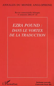 Ezra Pound : dans le vortex de la traduction