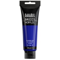 Tube 118 ml de peinture acrylique Liquitex - Basics - outremer foncé