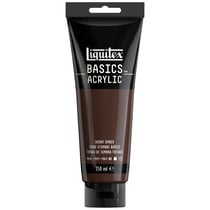 Tube 250 ml de peinture acrylique Liquitex - Basics - terre d'ombre brûlée