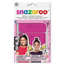 6 pochoirs Snazaroo - maquillage fantasy